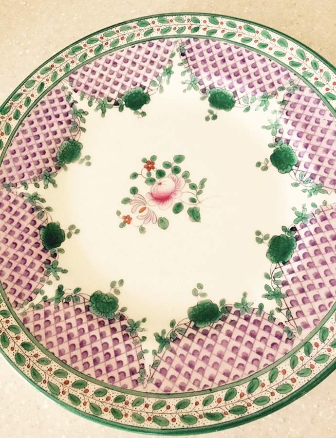6718 Dinner Plate by Crown Staffordshire-1