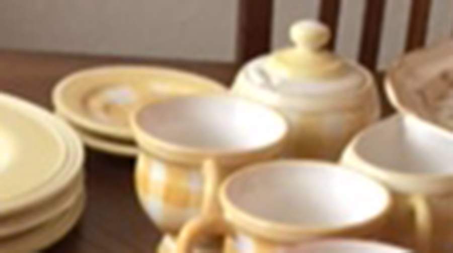 CKB11 Footed Cup & Saucer Set by Cracker Barrel-1