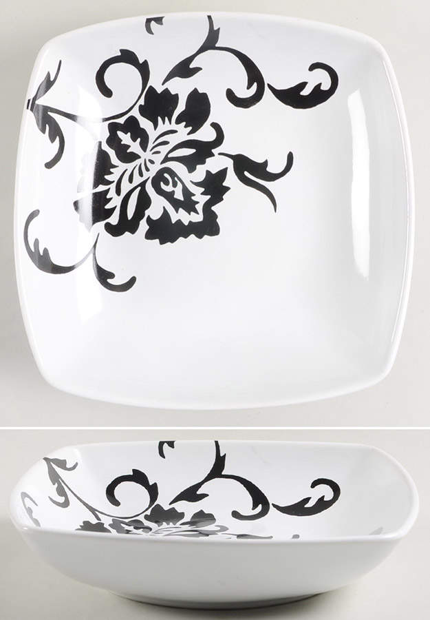 Floral Scroll Coupe Soup Bowl by Coventry (PTS)-1