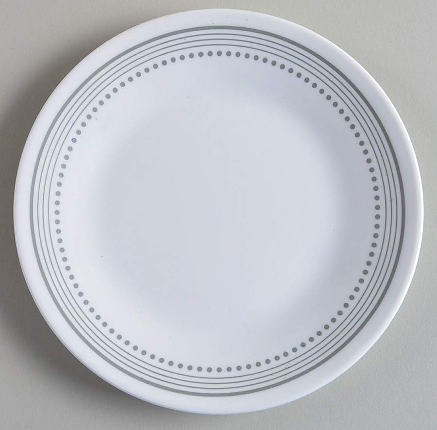 Mystic Gray (Corelle) Bread & Butter Plate by Corning Corelle-1