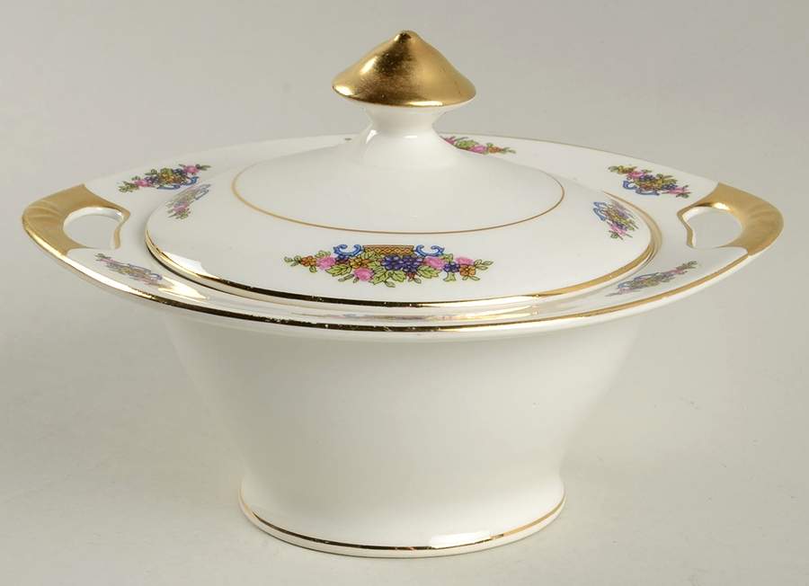 CLE42 Sugar Bowl & Lid by Cleveland (USA)-1
