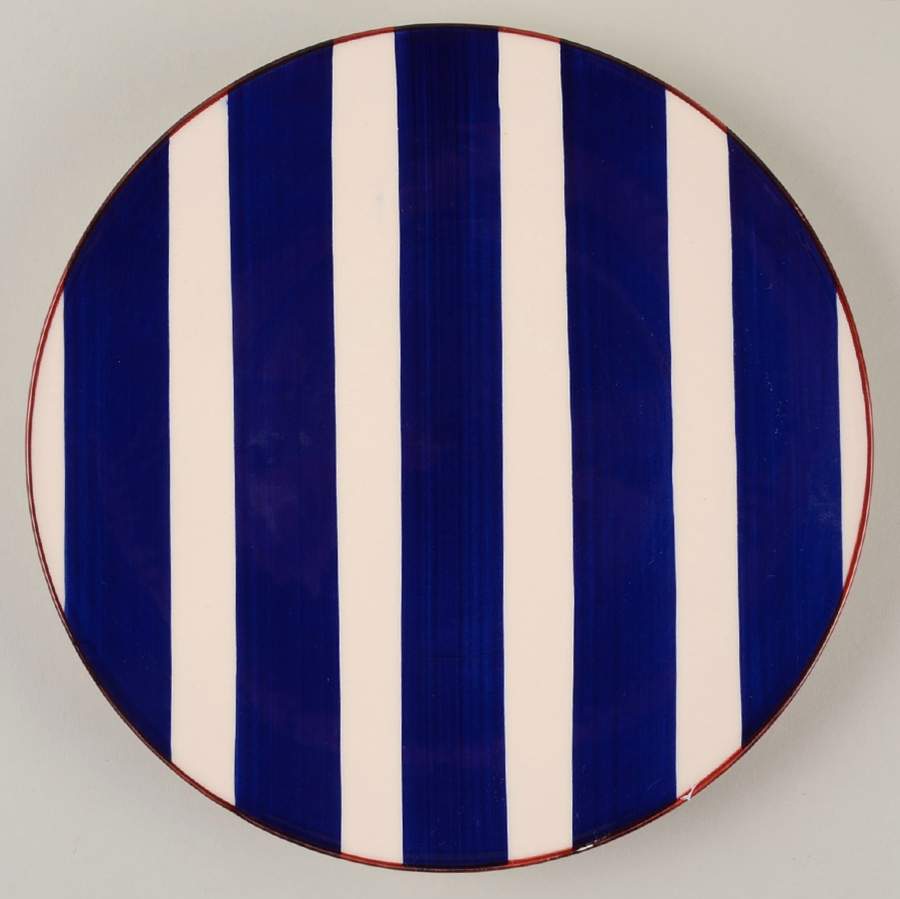 C9M7 Cobalt Blue Salad Plate by CMG Ceramicas-1
