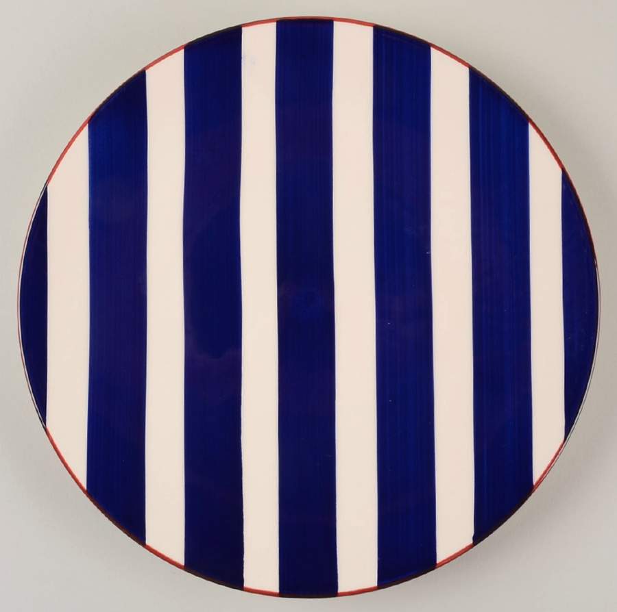 C9M7 Cobalt Blue Dinner Plate by CMG Ceramicas-1