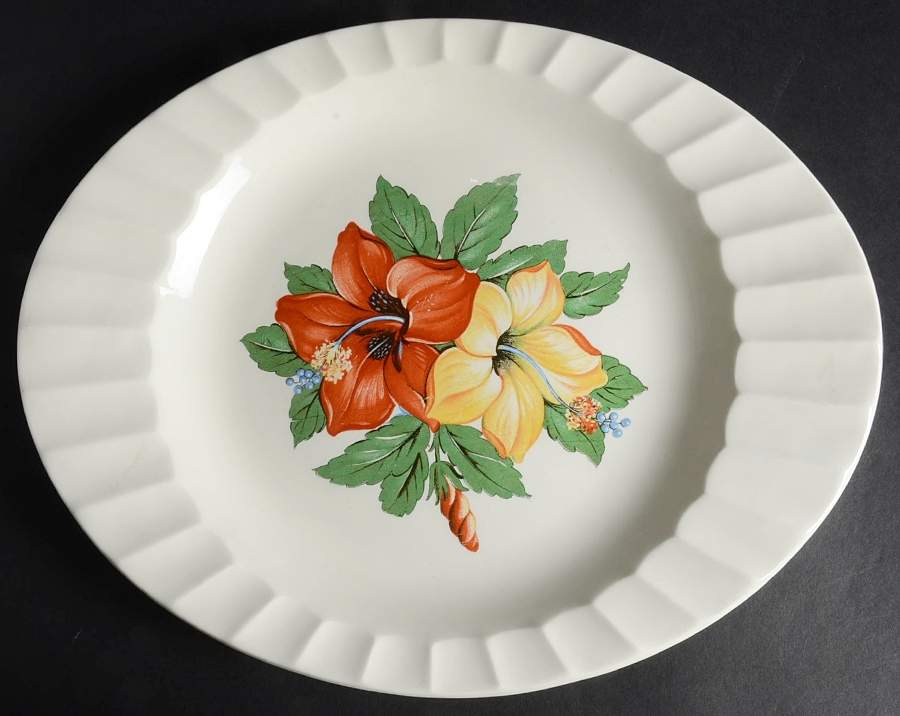 COI115 13" Oval Serving Platter by Cronin-1