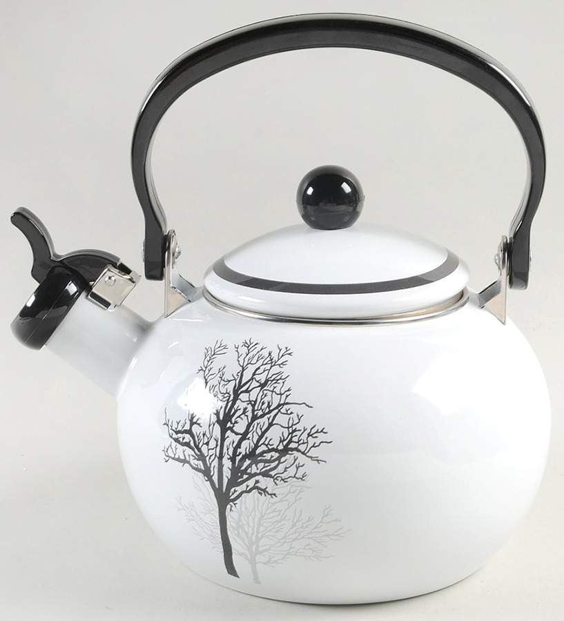 Timber Shadows (Corelle) Metal Whistler Kettle No Lid by Corning Corelle-1