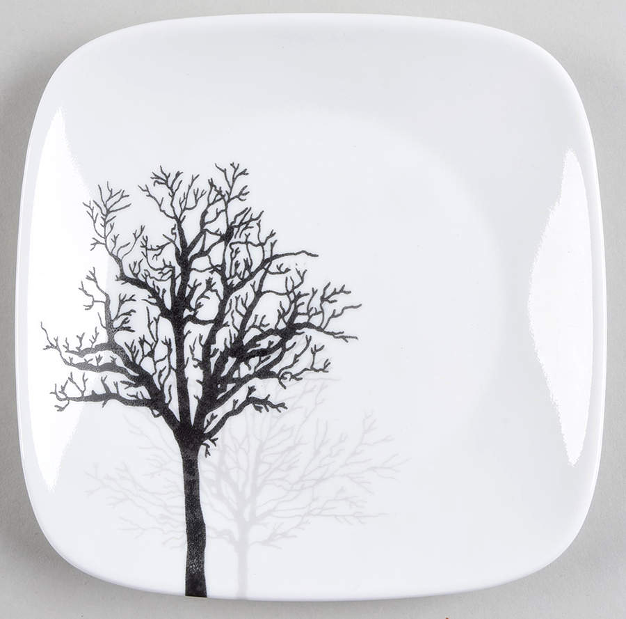 Timber Shadows (Corelle) Bread & Butter Plate by Corning Corelle-1