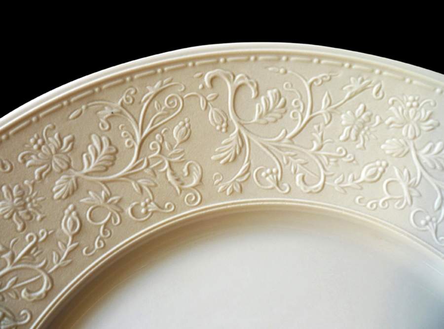 Swan Latte Salad/Dessert Plate by Jean Louis Coquet-1