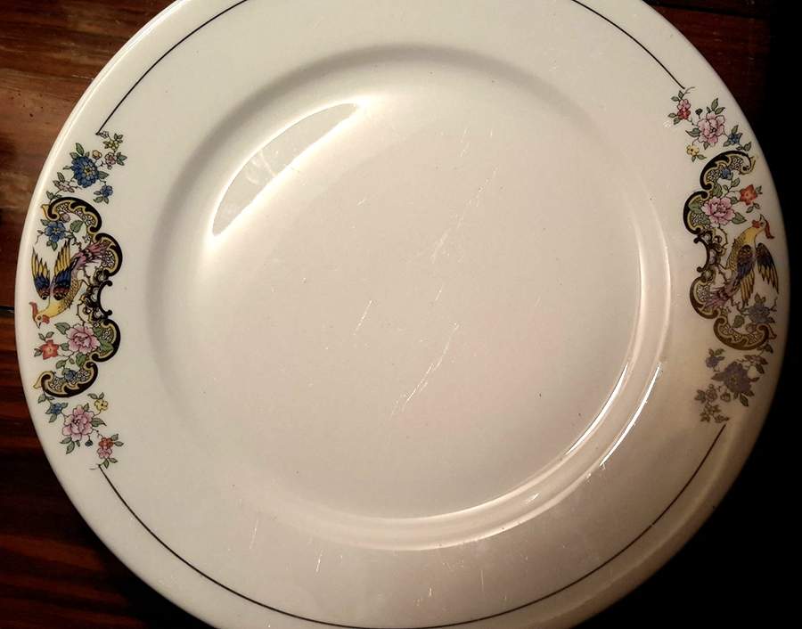 CRP247 Luncheon Plate by Crown Potteries-1