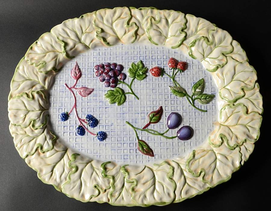 CX782 18" Oval Serving Platter by China (Made in China)-1