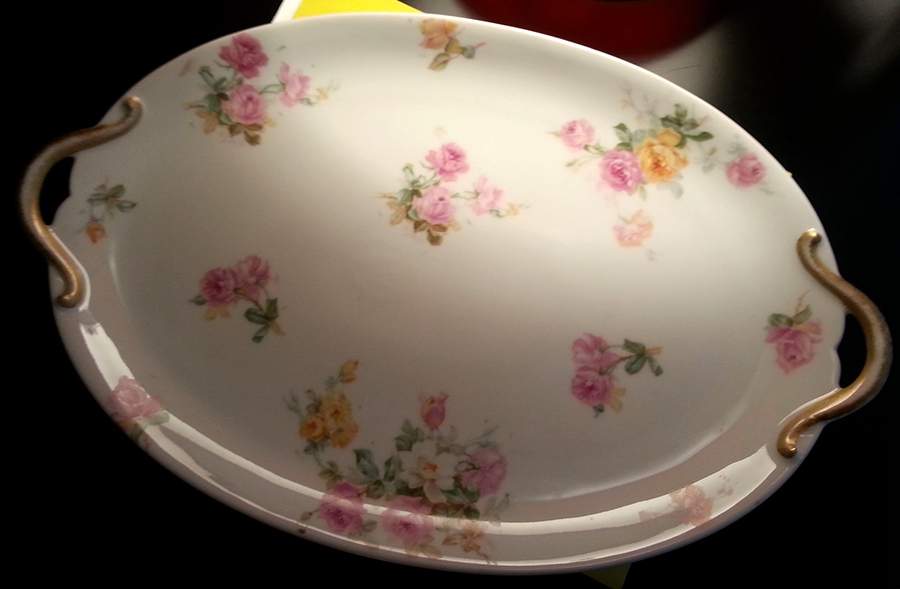 CHF1922 12" Oval Serving Platter by Charles Field Haviland-1