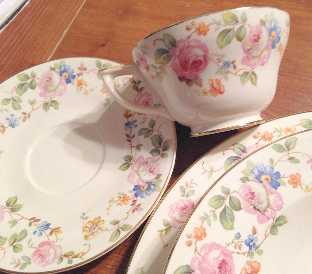CLT97 Footed Cup & Saucer Set by Carrollton-1