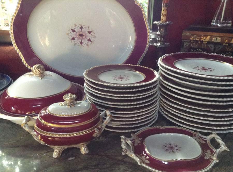 CBH4 16" Oval Serving Platter by Chamberlain & Co-1