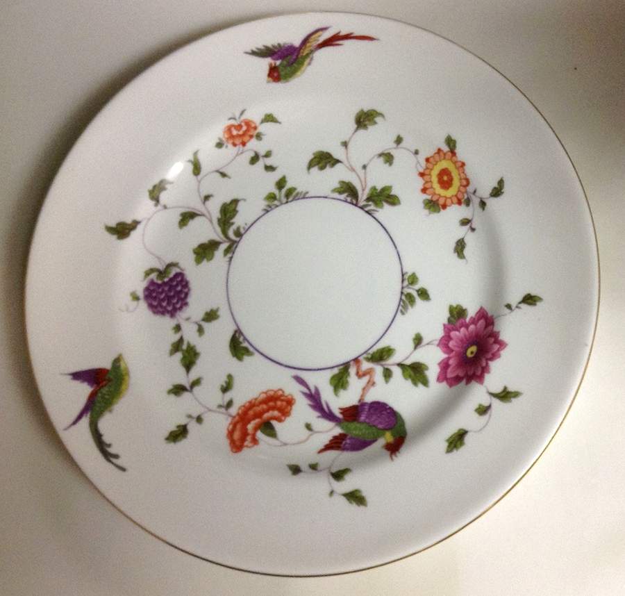 77120 Dinner Plate by Crown Staffordshire-1