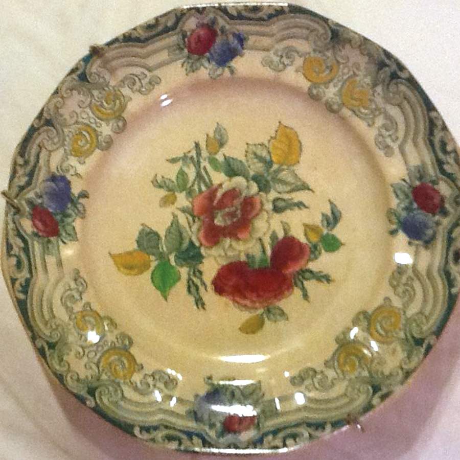 Rosette Salad Plate by Edward Challinor-1