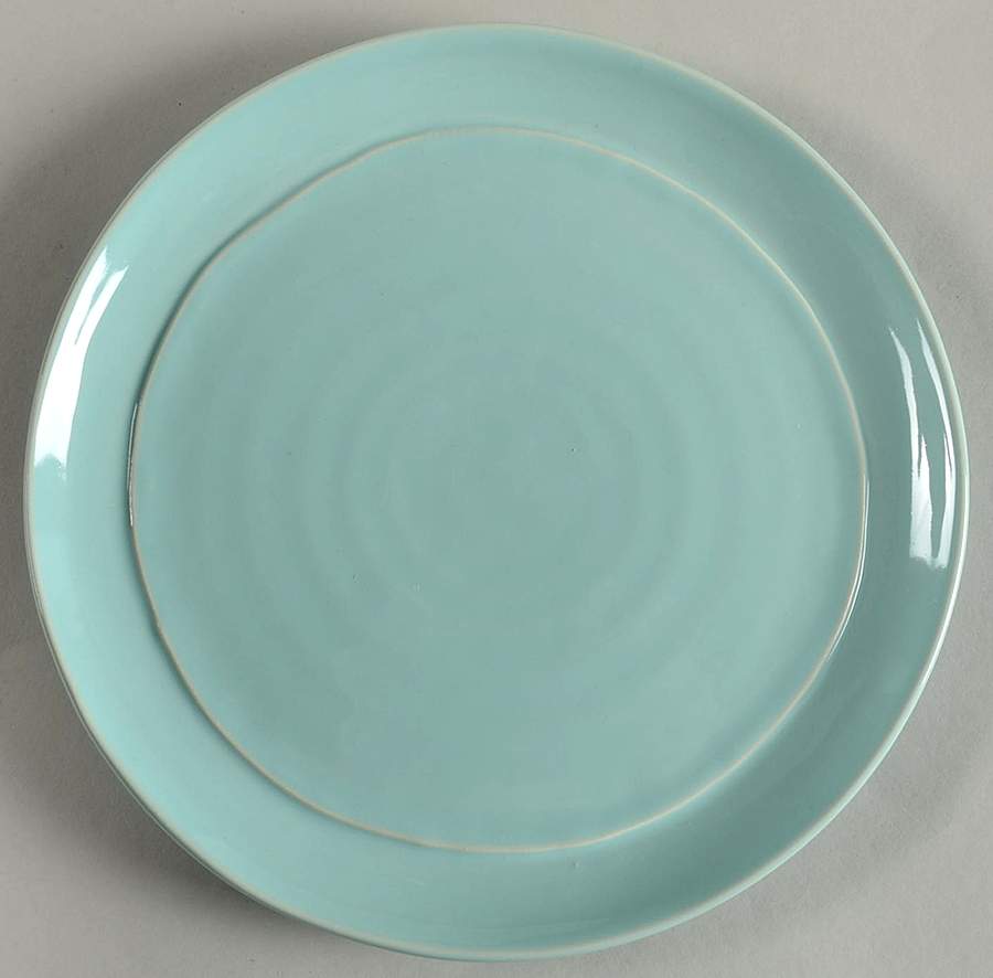 C7I4-Teal Salad Plate by Ceramisia-1