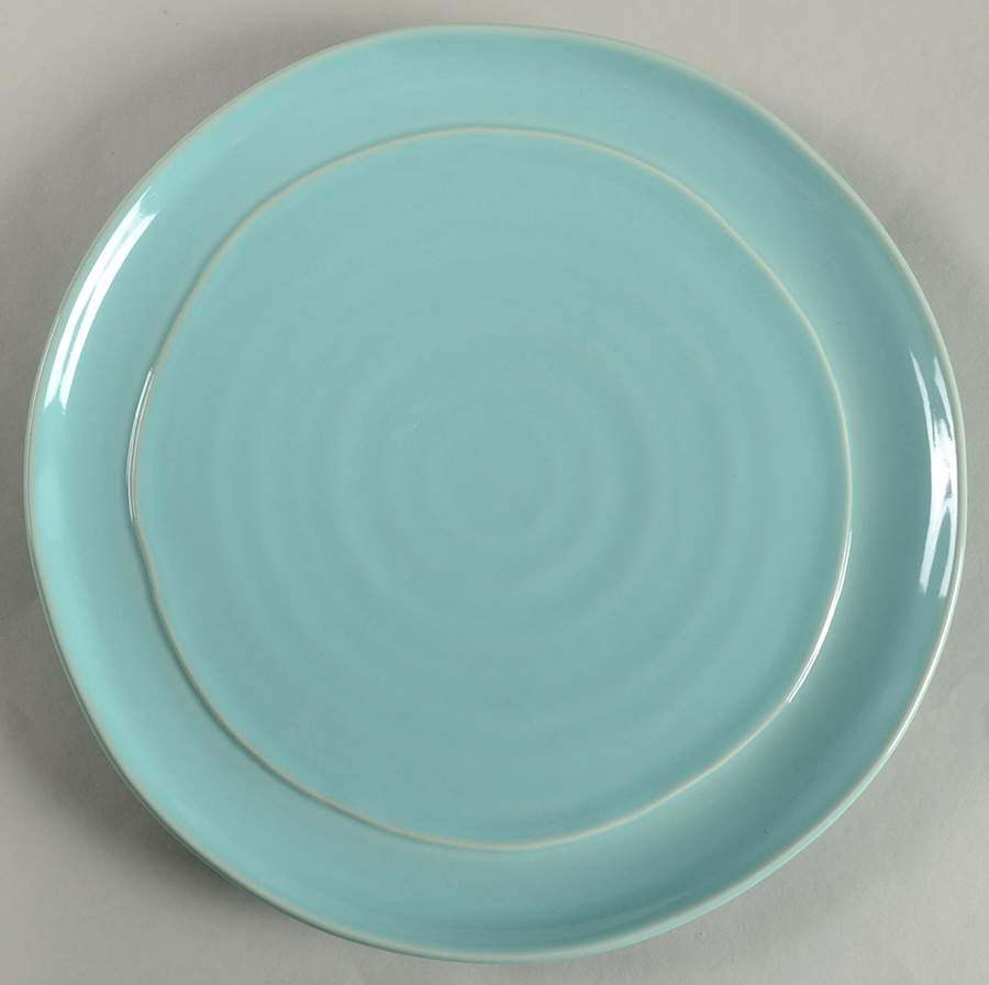 C7I4-Teal Dinner Plate by Ceramisia-1