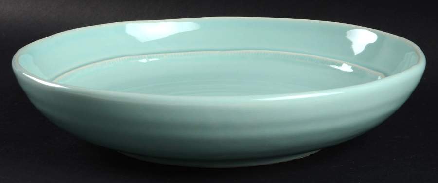 C7I4-Teal Soup/Cereal Bowl by Ceramisia-1