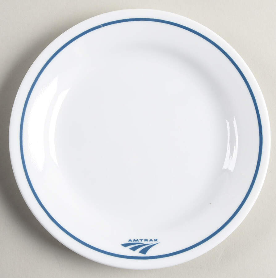 Amtrak (Corelle) Bread & Butter Plate by Corning Corelle-1