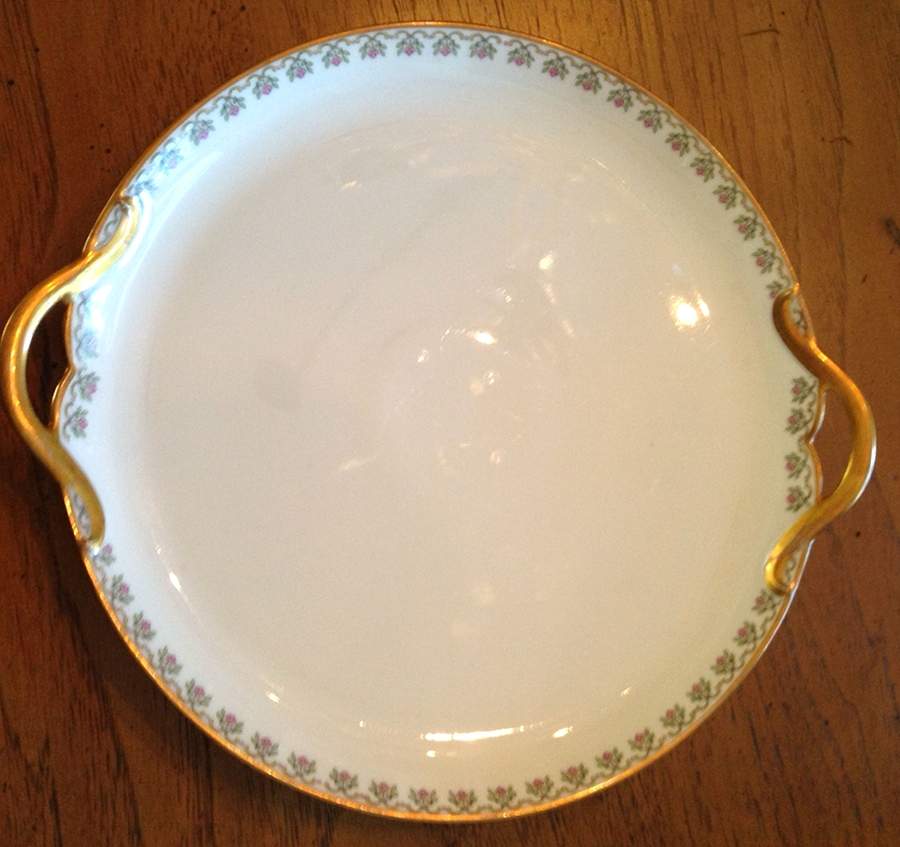 Head 144-1 Handled Cake Plate by Charles Field Haviland-1