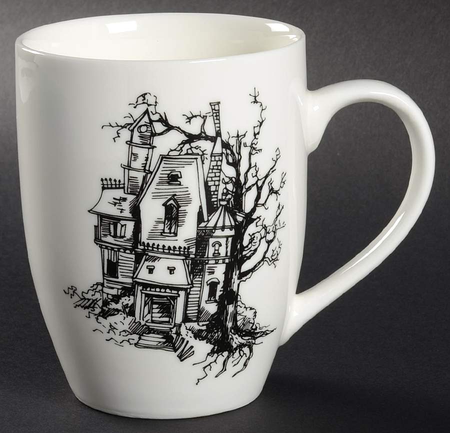 Haunted House Mug by Ciroa-1