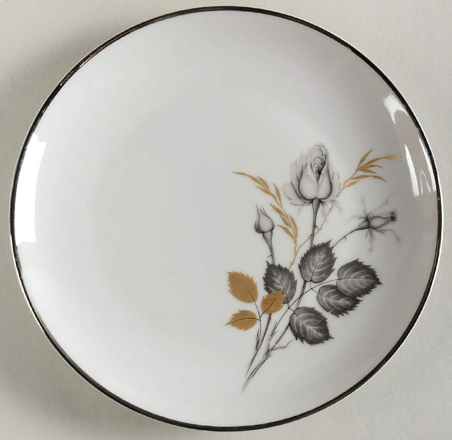 Mystic Rose (Coupe) Bread & Butter Plate by Coreling-1