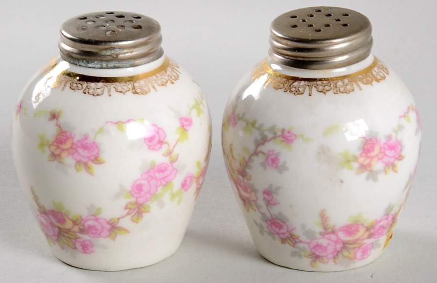 Bridal Rose Salt & Pepper Set by Cassidy's-1