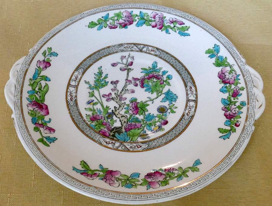 CWS10 Handled Cake Plate by Crown Chelsea-1