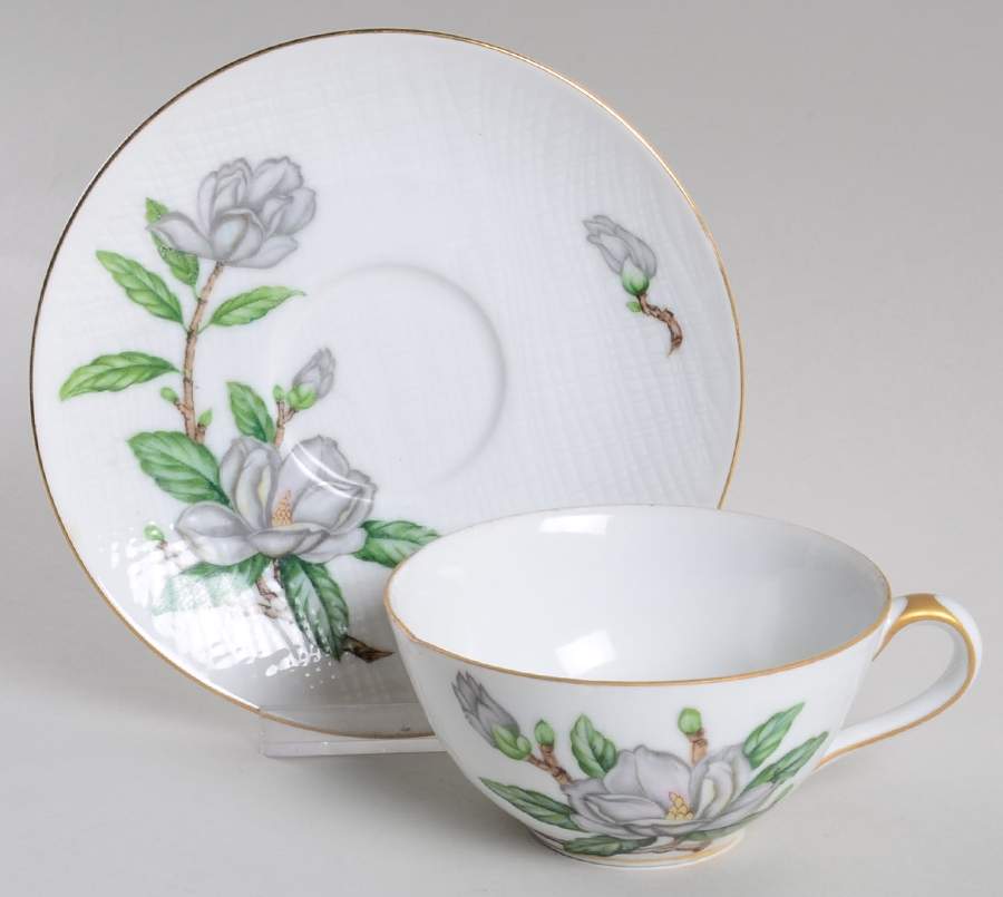 Ardmore Flat Cup & Saucer Set by Celebrate-1