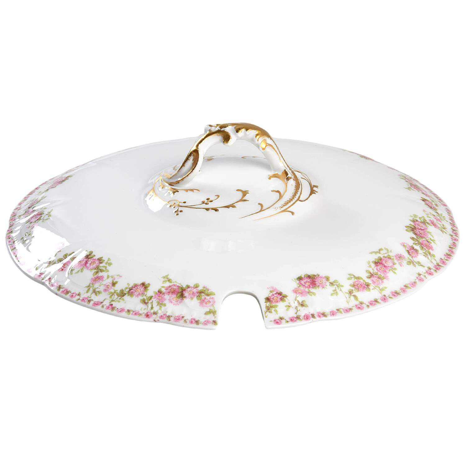 Schleiger 195-14 Lid for Tureen by Charles Field Haviland-1