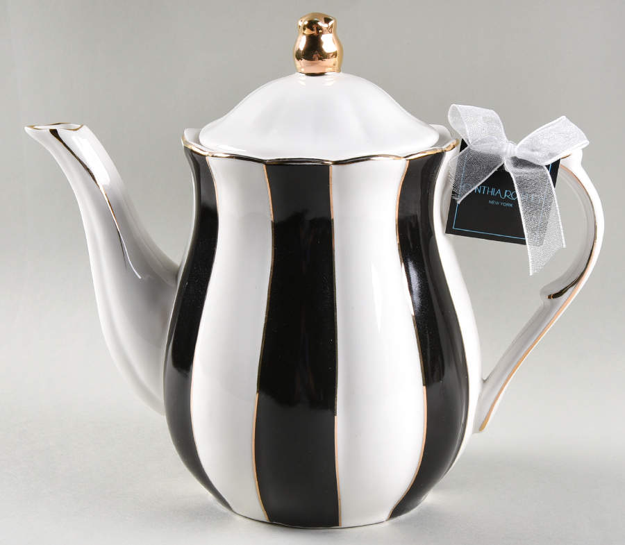 C6Y3 Black Teapot & Lid by Cynthia Rowley-1