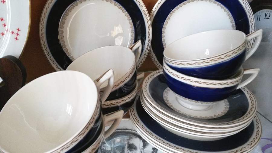 CRD290 Bread & Butter Plate by Crown Ducal-1