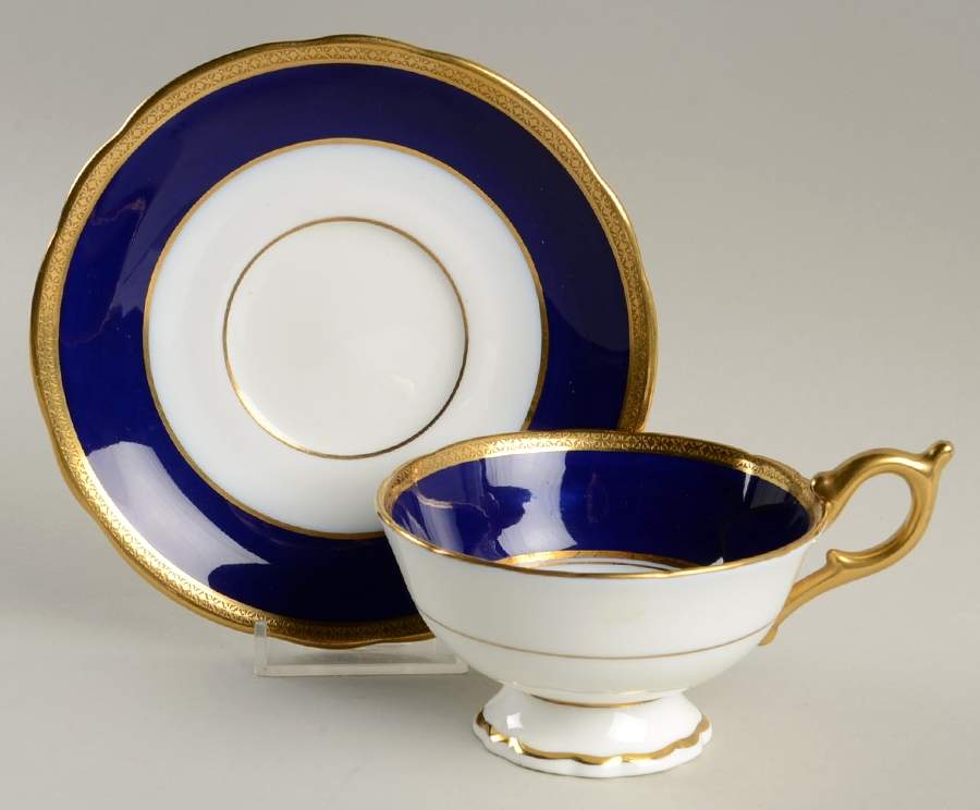 6518-D Footed Cup & Saucer Set by Coalport-1
