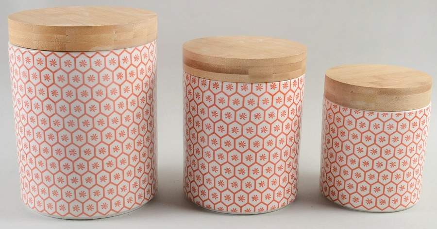 Chelsea (Mix and Match) (3 Piece) Canister Set (Box Set) by Certified International-1