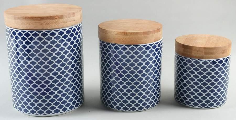 Chelsea (Mix and Match) (3 Piece) Canister Set (Box Set) by Certified International-1