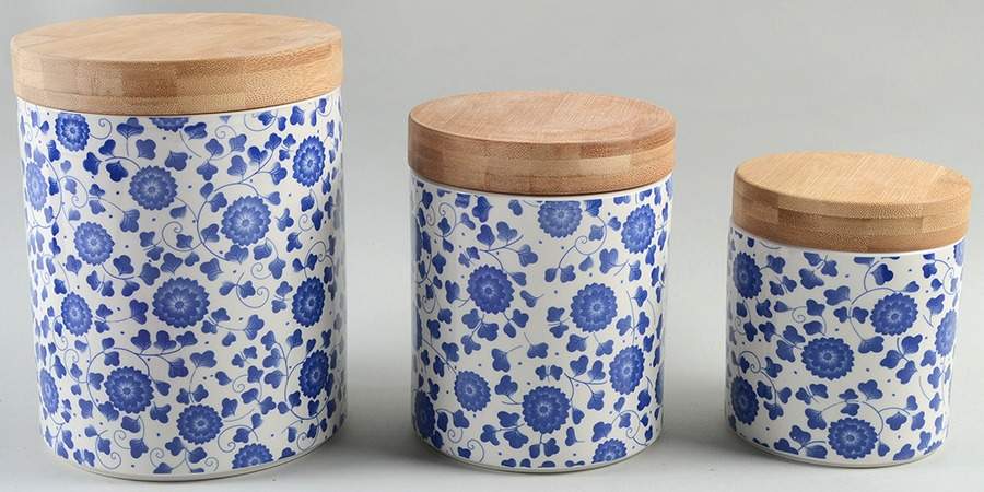 Chelsea (Mix and Match) (3 Piece) Canister Set (Box Set) by Certified International-1