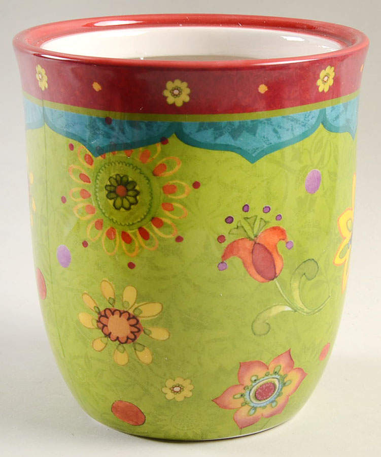 Tunisian Sunset Small Canister No Lid by Certified International-1