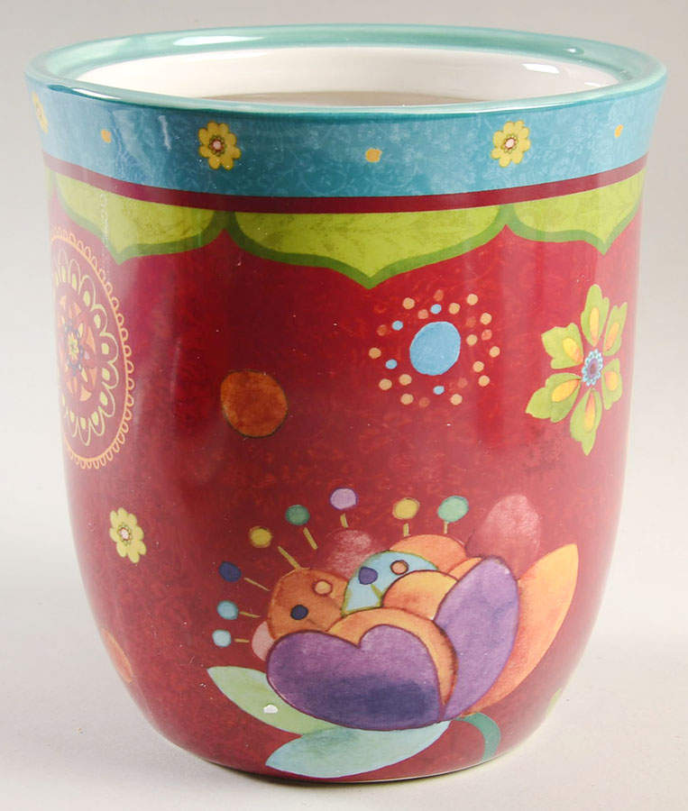 Tunisian Sunset Medium Canister No Lid by Certified International-1