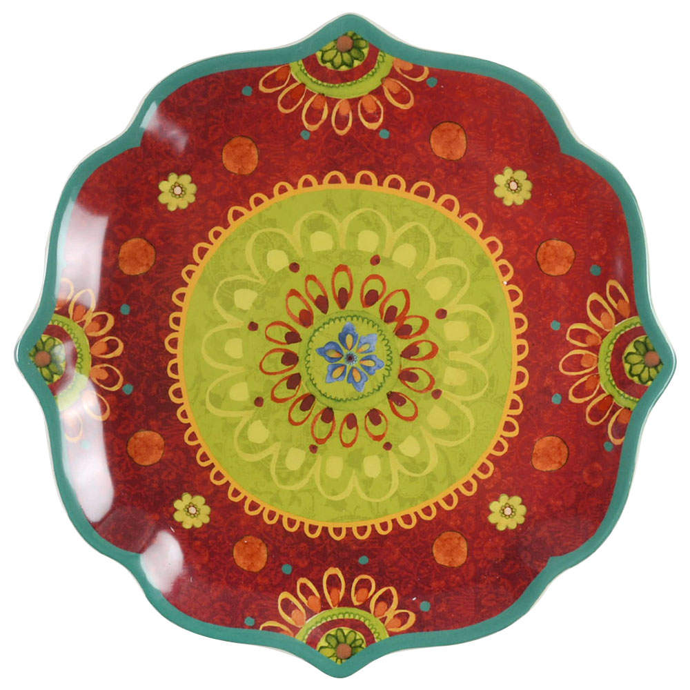 Tunisian Sunset 13" Chop Plate (Round Platter) by Certified International-1