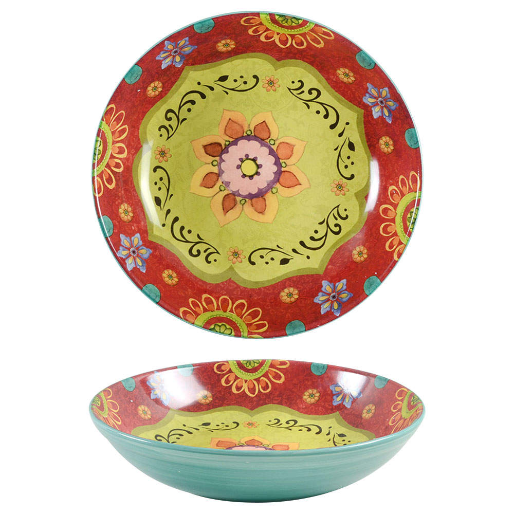 Tunisian Sunset 13" Pasta Serving Bowl by Certified International-1