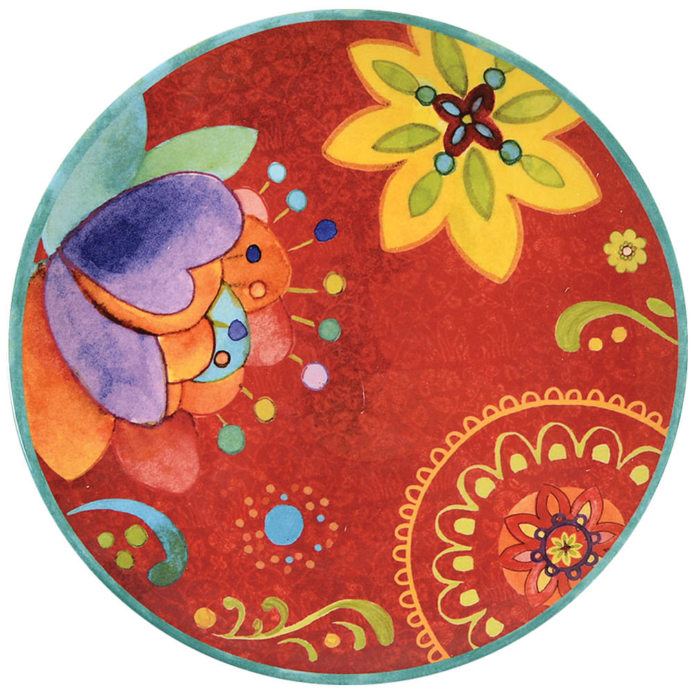 Tunisian Sunset Salad Plate by Certified International-1