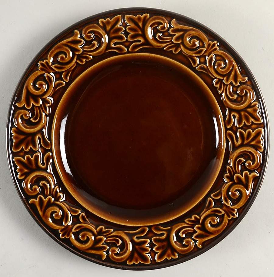 Solstice Brown Salad Plate by Certified International-1