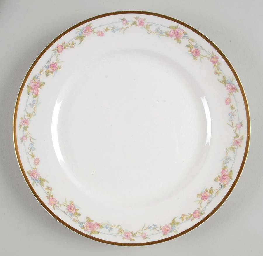 CRO422 Luncheon Plate by Crooksville-1