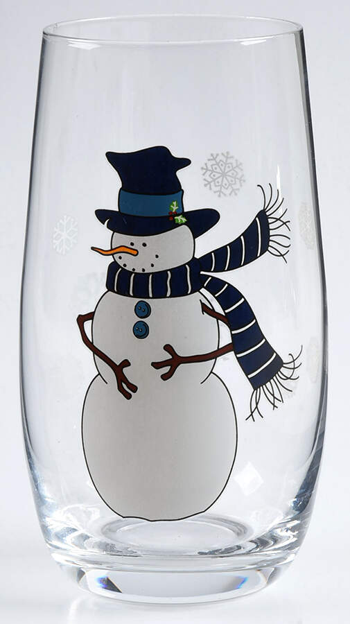 First Snowfall 14 Oz Glassware Tumbler by Canterbury Potteries-1