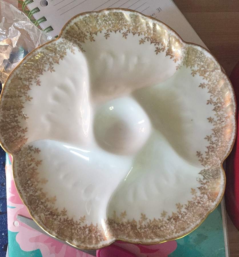 CHF1962 Oyster Plate by Charles Field Haviland-1