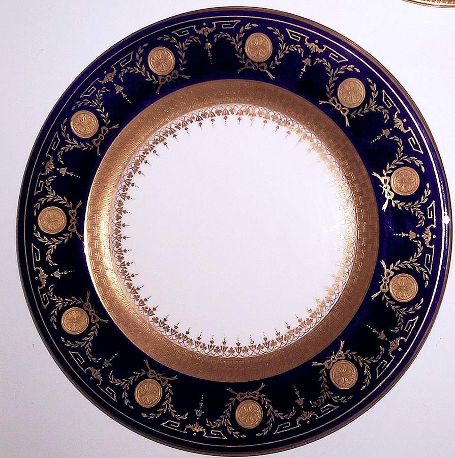 7494 Dinner Plate by Crown Chelsea-1