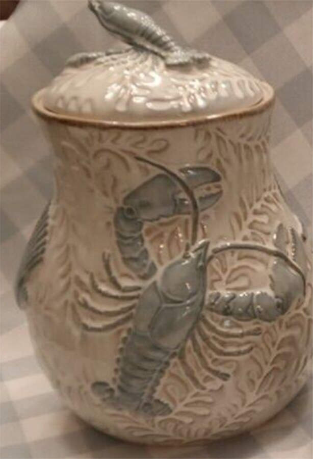Time Flies Large Canister & Lid by Cracker Barrel-1