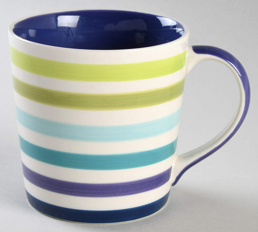 Stripes Mug by Crate & Barrel-1