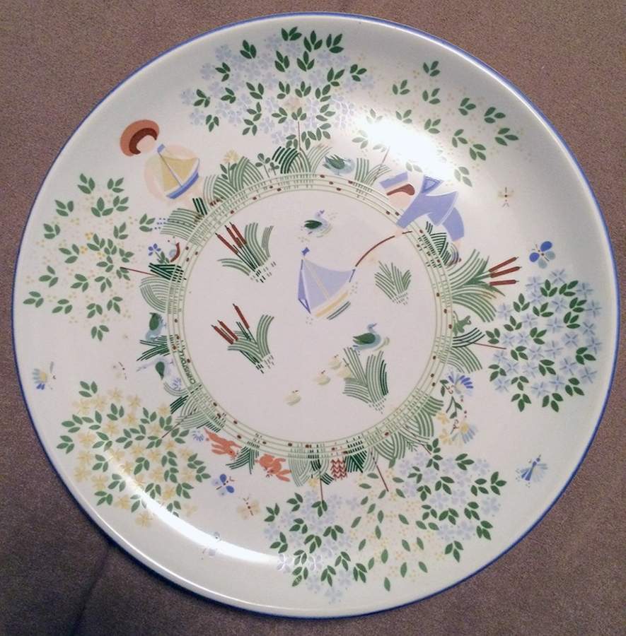 Leo Et Lea Au Printemps Child's Plate by Christofle-1