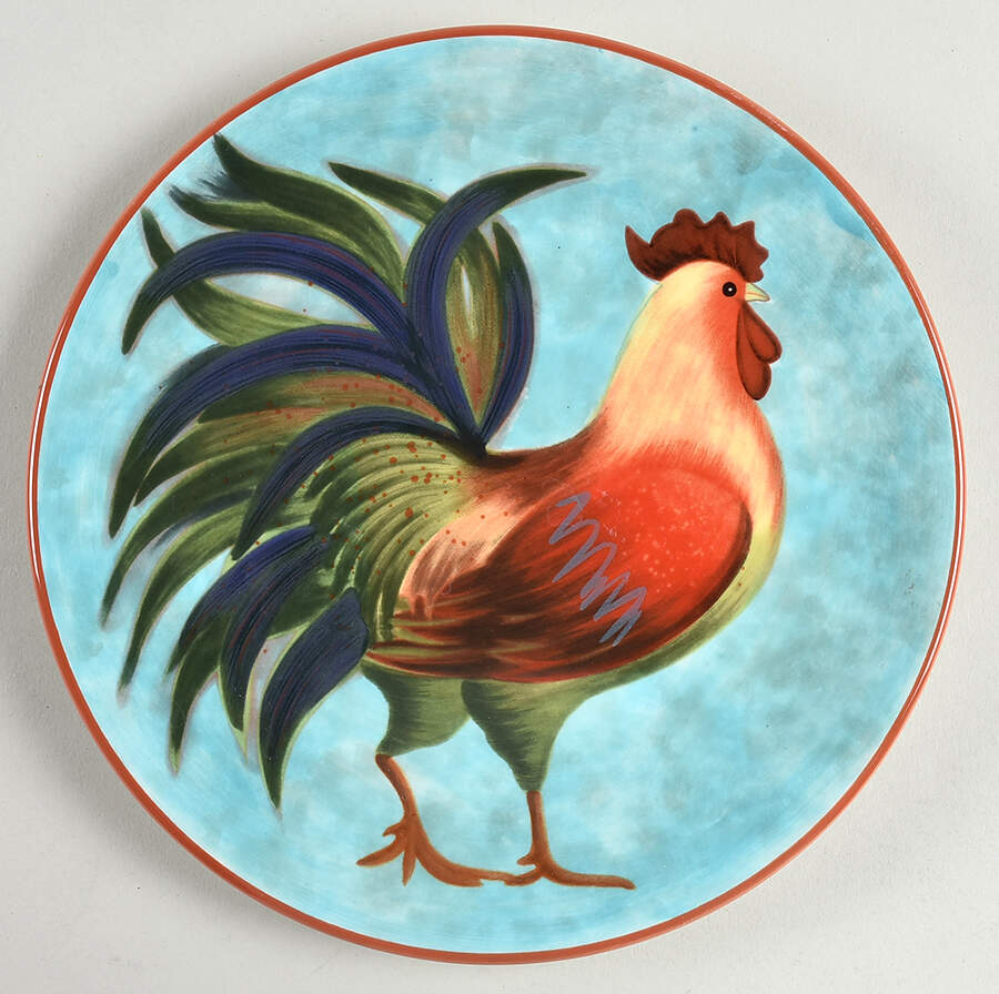 Break of Dawn Salad Plate by Cracker Barrel-1