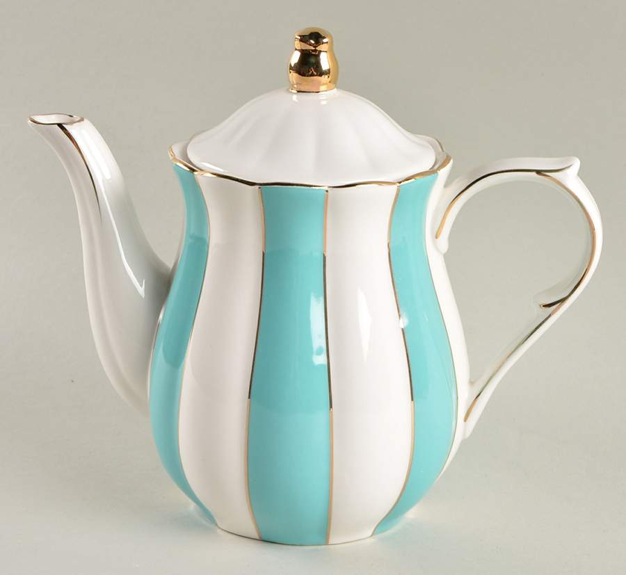 C6Y3 Turquoise Teapot & Lid by Cynthia Rowley-1
